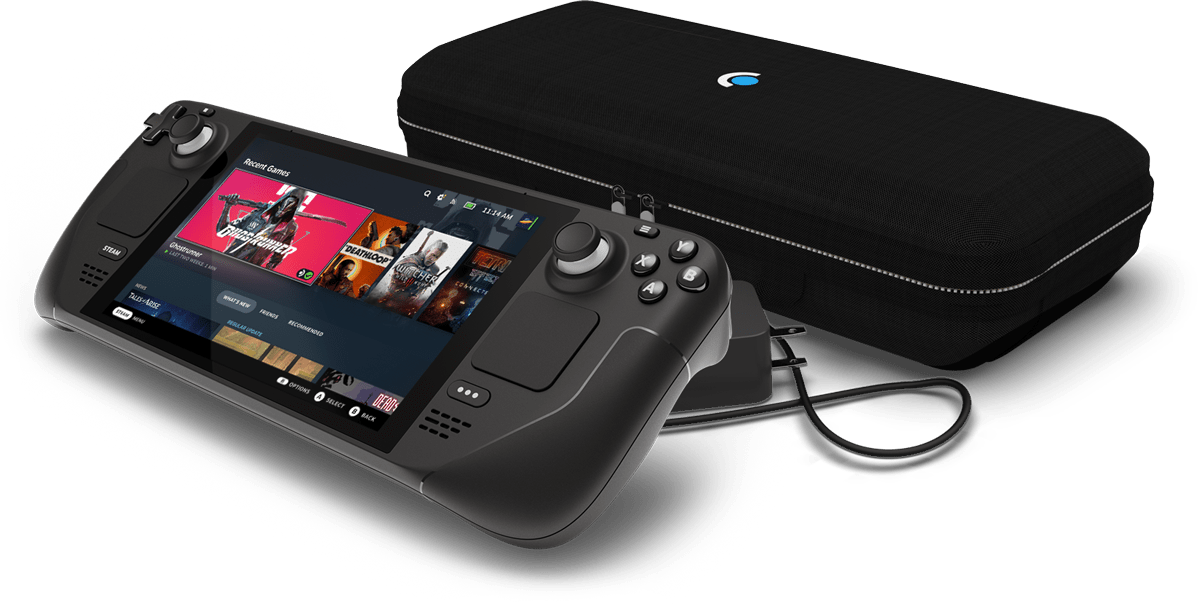 Steam Deck 512GB LCD画面　＋　Dock Station Valve Steam Deck 512GB Handheld Gaming Console with Carring