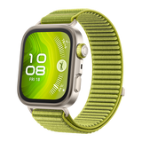 Huawei Watch Fit 4 Pro (GREEN NYLON STRAP)