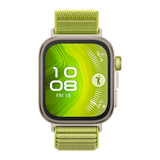 Huawei Watch Fit 4 Pro (GREEN NYLON STRAP)